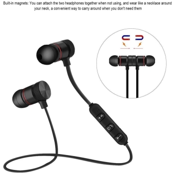 Słuchawki Bluetooth XT-6 Bluetooth 5.0 bezprzewodowe z magnesem [13160000388]